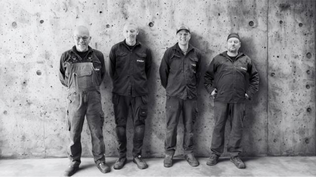 Production employees at Sax Lift